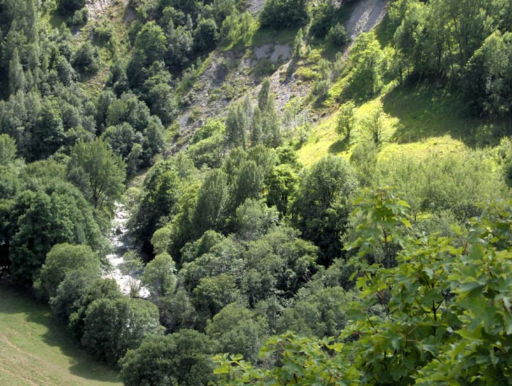 16 septembre - Sans se tromper, le torrent erre - Saint-Jean-d'Arves - Savoie - 2005 © Daniel Schipper